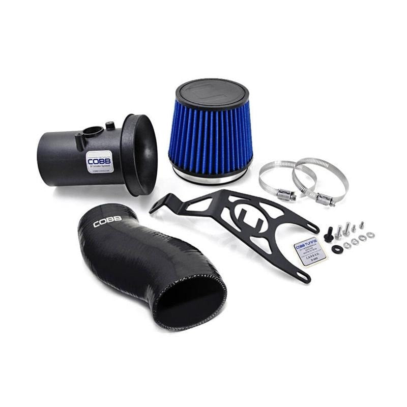 Cobb Stage 1+ Power Package w/ V3 Accessport - Black SF Intake - 2015-2018 Subaru STI