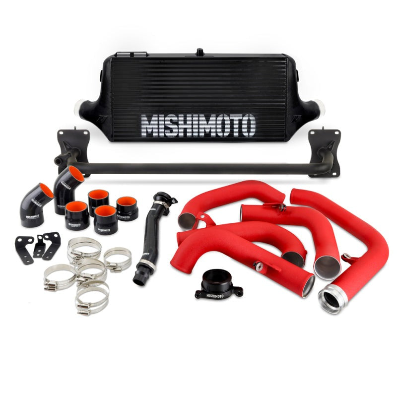 Mishimoto Front Mount Intercooler Kit - Black Core / WRD Pipes - 2022-2026 Subaru WRX