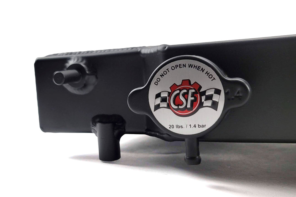 CSF 2-Row Time Attack Professional Race-Spec Radiator Black finish - Subaru Models (inc. 2008-2021 WRX / STI / 2009-2013 Forester)