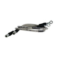 Baer Brakes 23in Long Braided Hose Set w/ 3AN Female Straight x 10mm 20 Degree Banjo Ends