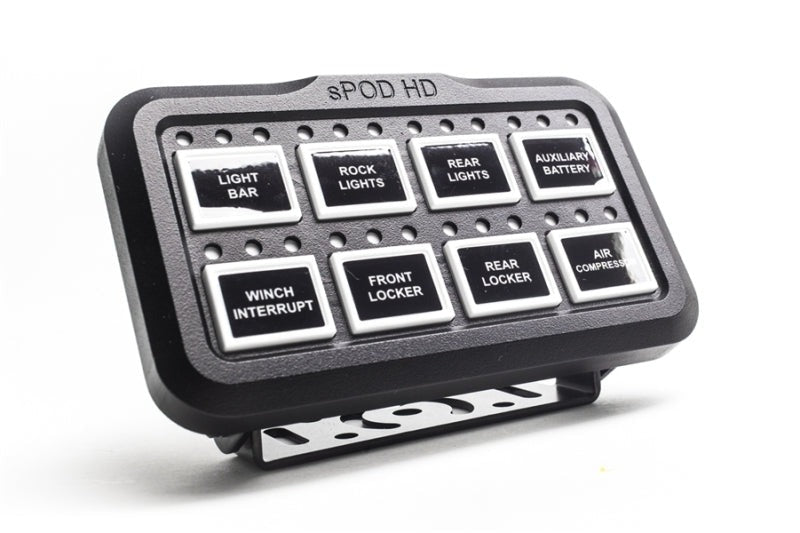 sPOD 8 Circuit Systems Add On HD Switch Panel