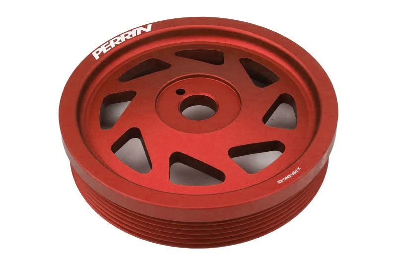 PERRIN Lightweight Crank Pulley for FA/FB Engines with Small Hub - Subaru Models (inc. 2017-2021 Crosstrek / 2019-2021 Forester)