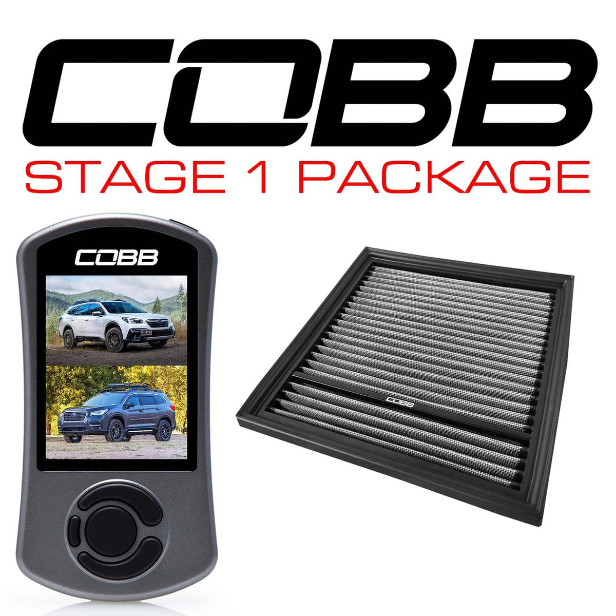Cobb Stage 1 Power Package - 2020-2022 Outback XT / 2022 Outback Wilderness / 2019-2022 Ascent