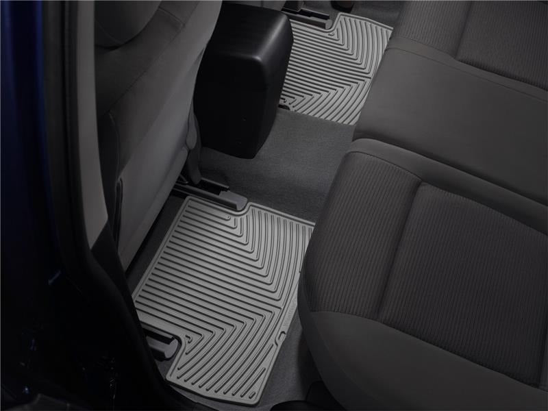 WeatherTech Rear Rubber Floor Mats - Grey - 2010-2014 Subaru Legacy / Outback