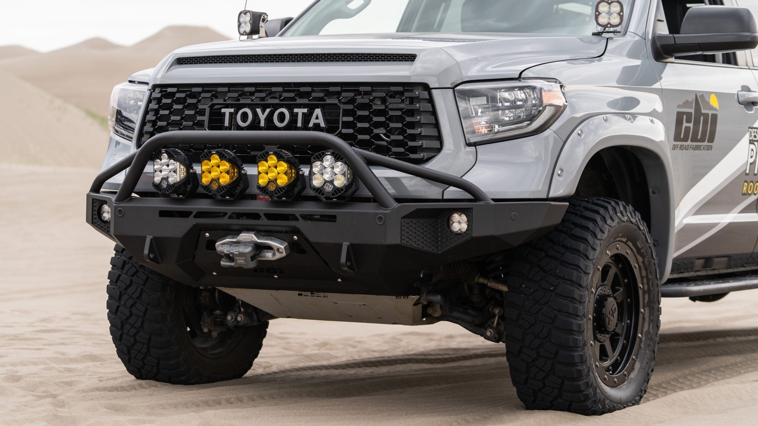 2nd Gen Toyota Tundra Baja Front Bumper 14-21 Toyota Tundra CBI Offroad