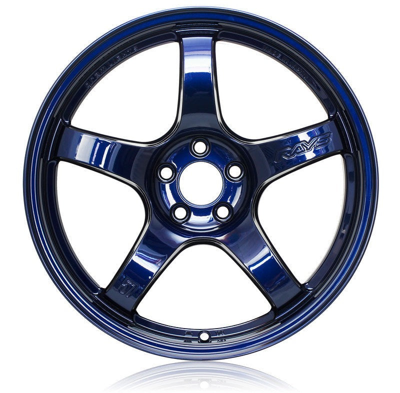 Gram Lights 57CR 18x9.5 +38 5x120 - Eternal Blue Pearl (Single Wheel)