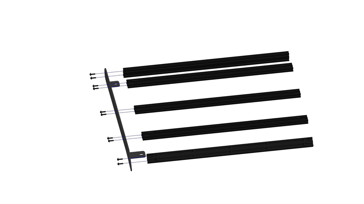 Polaris RZR XP 1000/900 2 Seat Roof Rack Cutout for 30 Inch Light Bar Prinsu