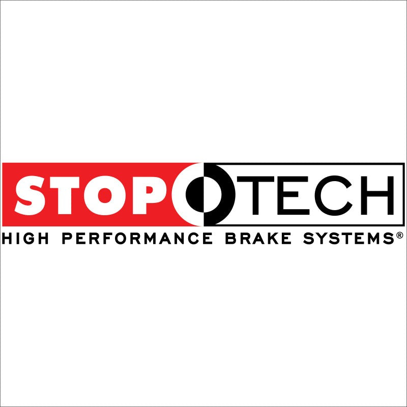 StopTech Slotted Sport Brake Rotor - Front Left - 2000-2005 Subaru Legacy