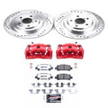 Power Stop Z26 Street Warrior Brake Kit w/Calipers - Rear - 2005-2009 Subaru Legacy