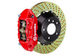 Brembo Gran Turismo Drilled Brake Kit 4 Piston 2-Piece Red Rear - 2013-2016 Scion FR-S / 2013-2020 Subaru BRZ / 2017-2019 Toyota 86