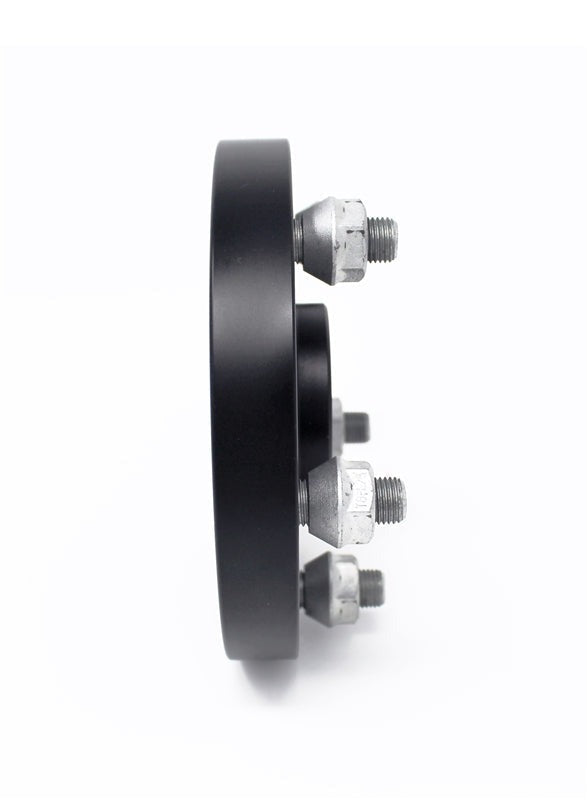 Torque Solution Forged Aluminum Wheel Spacer 5x114.3 20mm Black Pair - 2005-2021 Subaru STI / 2015-2021 WRX / 2019-2024 Forester / 2014-2024 Outback