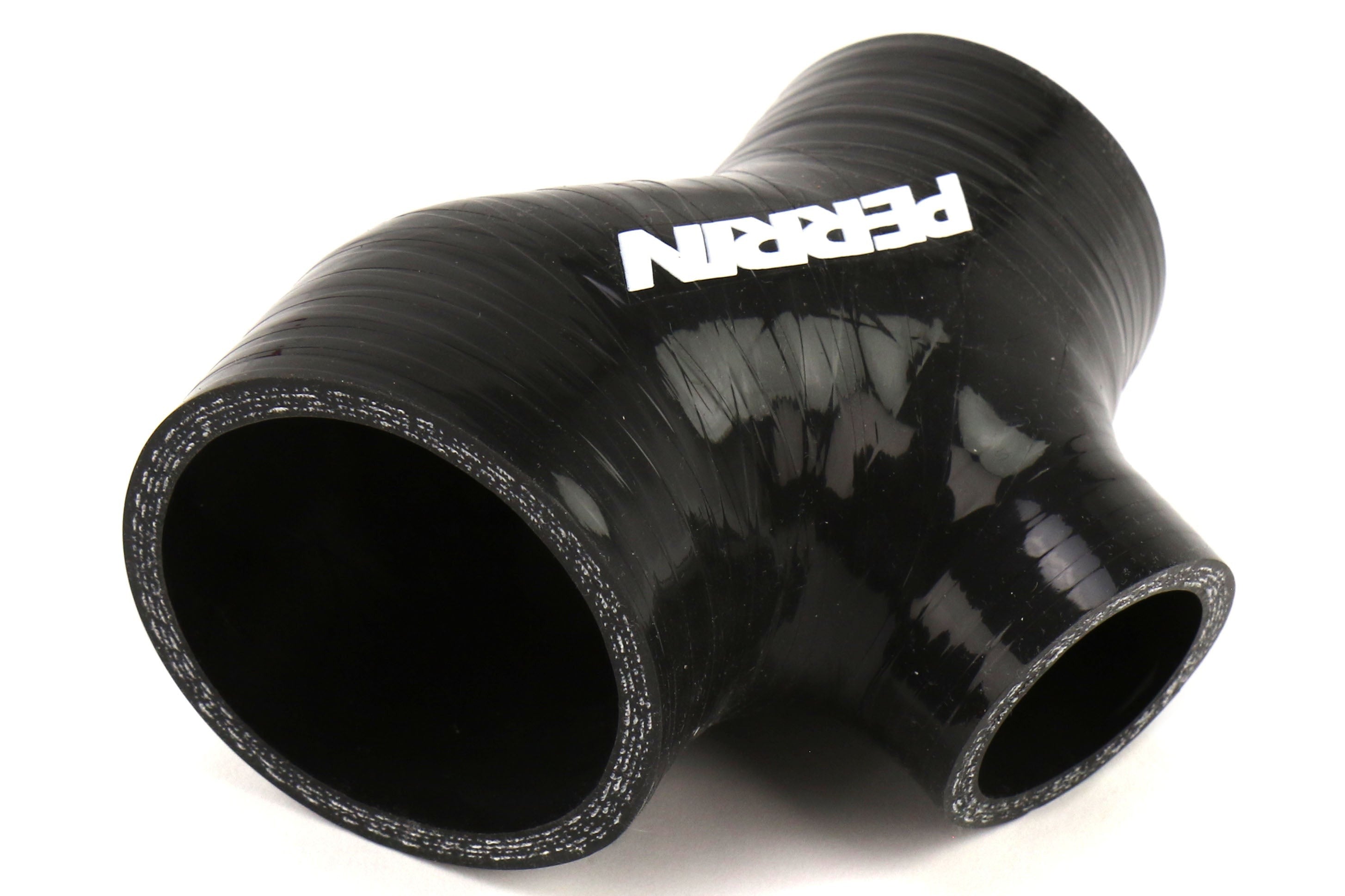PERRIN High Flow Aluminum Charge Pipe (Black) - 2015-2021 Subaru WRX
