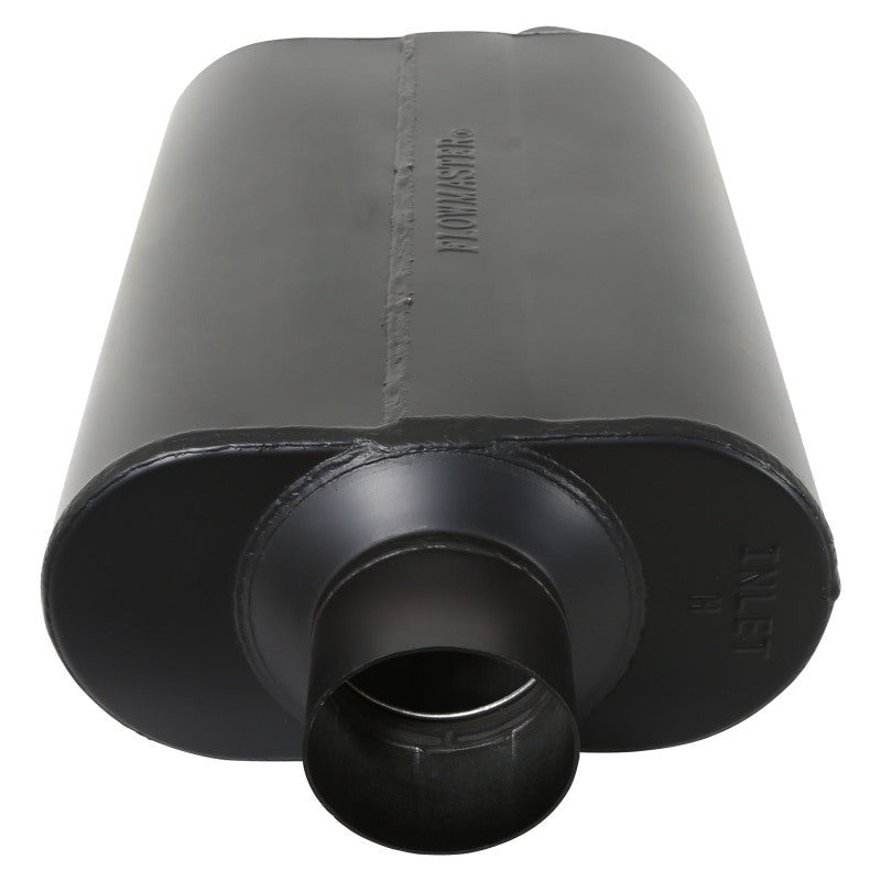 Flowmaster Super 40 Series 3-Inch Center Inlet/Offset Outlet Muffler - 953047