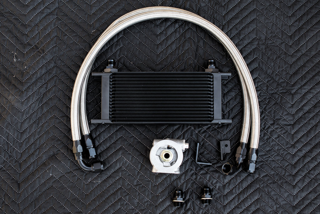 Tomioka Racing Temperature Controlled Oil Cooler Kit - 2015-2021 Subaru WRX