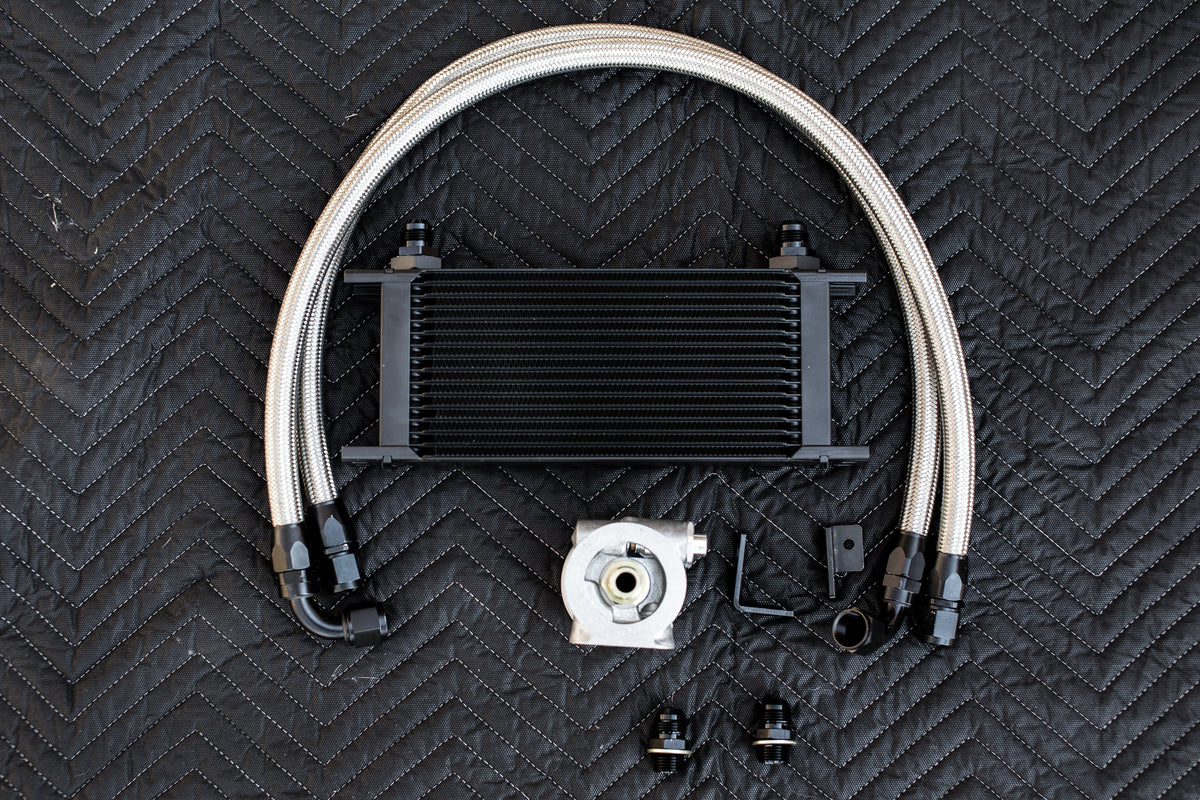 Tomioka Racing Temperature Controlled Oil Cooler Kit - 2015-2021 Subaru WRX