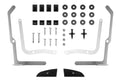 Rally Armor UR Mudflaps Black Urethane Silver Logo -2015-2021 Subaru WRX / STI