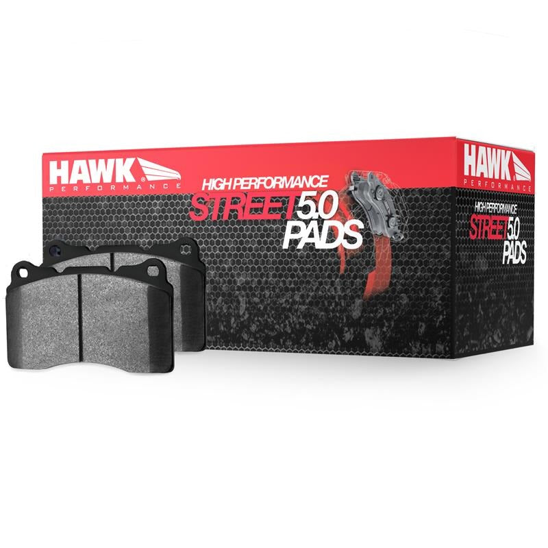 Hawk Performance HPS 5.0 Rear Brake Pads - 2013-2014 Subaru BRZ Ltd (277mm Fr / Solid Rr Disc)