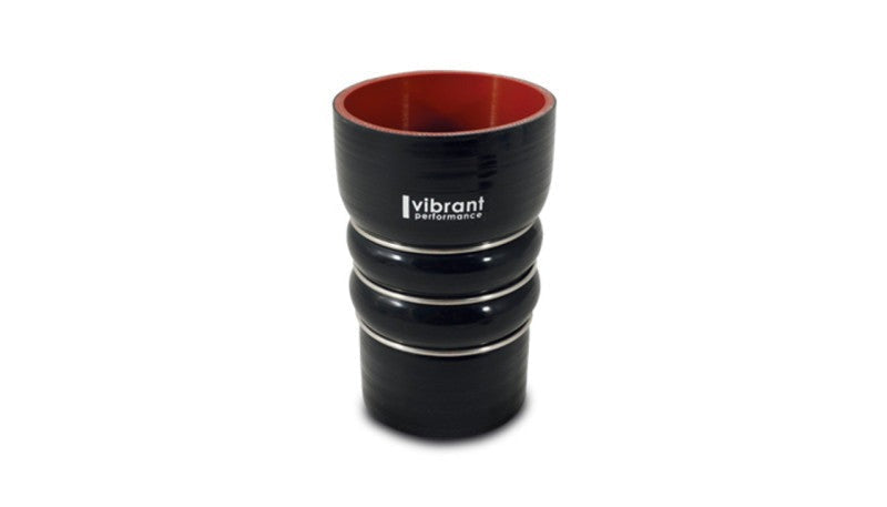 Vibrant Performance CAC Transition Hose Coupler, Hose ID - 4.00in x 3.00in, Silicone Intake/Boost/Cooling Plumbing - Part 11866