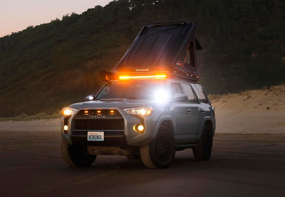 2010+ Toyota 4Runner Low Profile Ditch Light Bracket Combo Kit CR2346