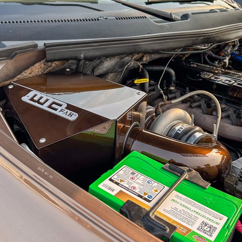 Wehrli 98.5-02 Cummins 5.9L 4in Intake Kit - Sparkle Bomber Orange