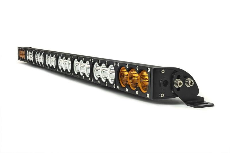 43" Dual Function Amber/White LED Light Bar Prinsu Rack Mounting Bracket Kit