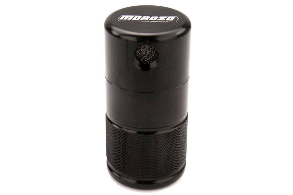 Moroso Air-Oil Separator Kit Small Body Black - 2015-2021 Subaru WRX