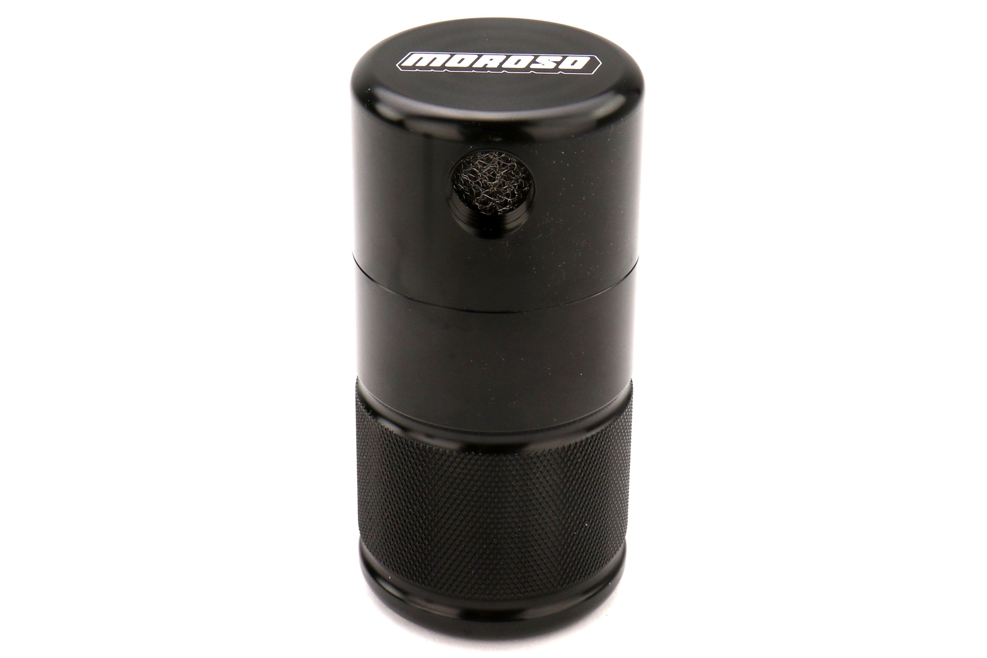 Moroso Air-Oil Separator Kit Small Body Black - 2015-2021 Subaru WRX