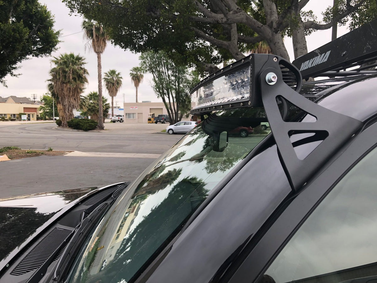 2003-2022 Toyota 4Runner 52" Curved LED Light Bar Roof Brackets Combo Kit