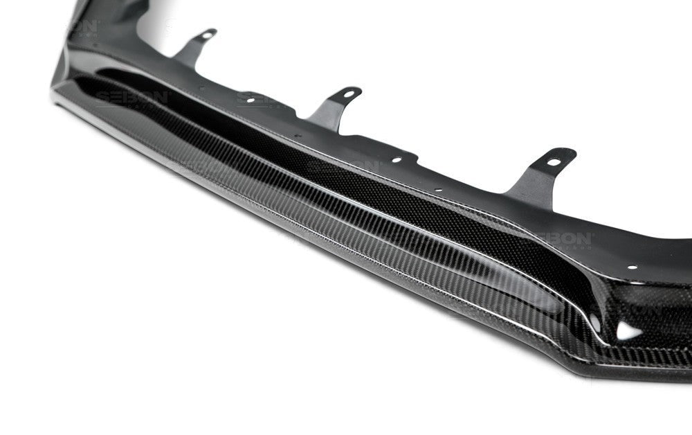 Seibon MB3 Carbon Fiber Front Lip - 2015-2017 Subaru WRX / STI