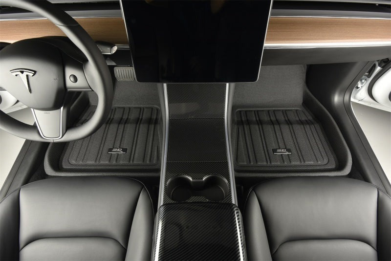 3D MAXpider Elitect Floor Mat - Black - 1st / 2nd Row - 2020-2024 Subaru Legacy / 2020-2024 Subaru Outback