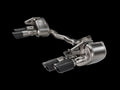 Akrapovic Slip-On Line Titanium with Carbon Tips: Requires V6 or V8 fit kit for 2024+ Porsche Panamera - S-PO/T/5H