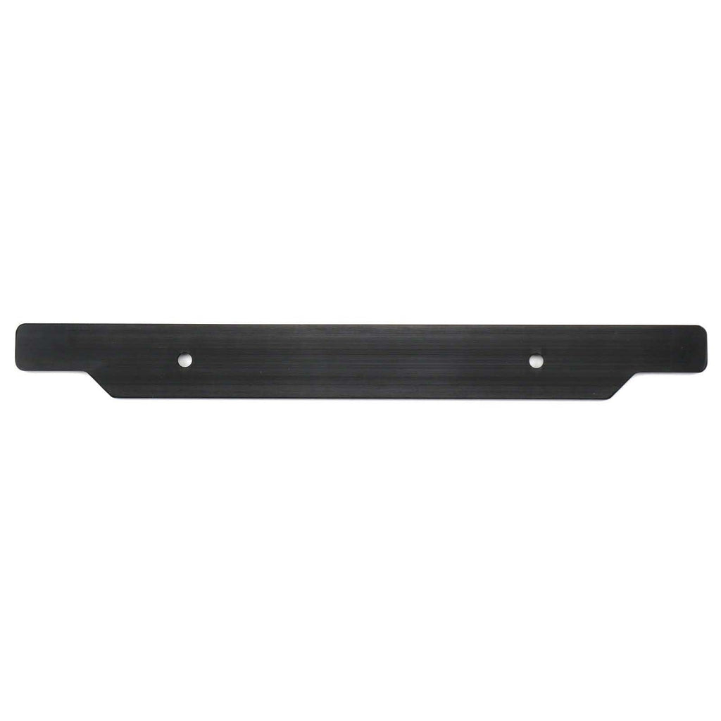GrimmSpeed License Plate Delete Black/Silver - 2002-2005 Subaru WRX/STI