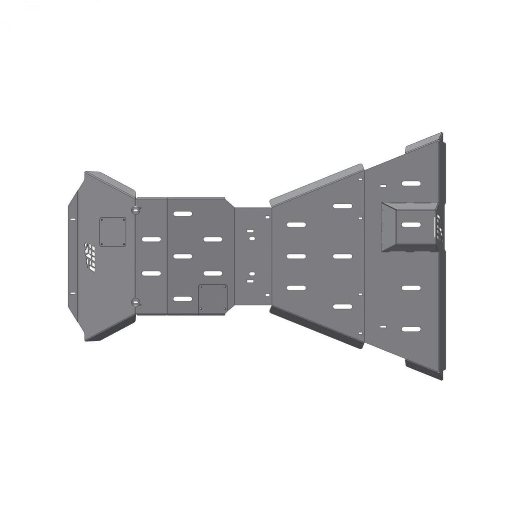 2nd Gen Toyota Tundra Full Overland Skid Plate Set 14-21 Toyota Tundra CBI Offroad