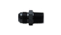 Vibrant Performance Straight Adapter Fitting, -16AN to 3/4in NPT, AN/NPT/ORB Performance Fluid Plumbing, for Custom Builds - Part 10206