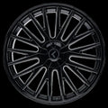 Kraze KR185 Double Down 22x8.5 5x100/114.3 +38 Offset Gloss Black Wheel