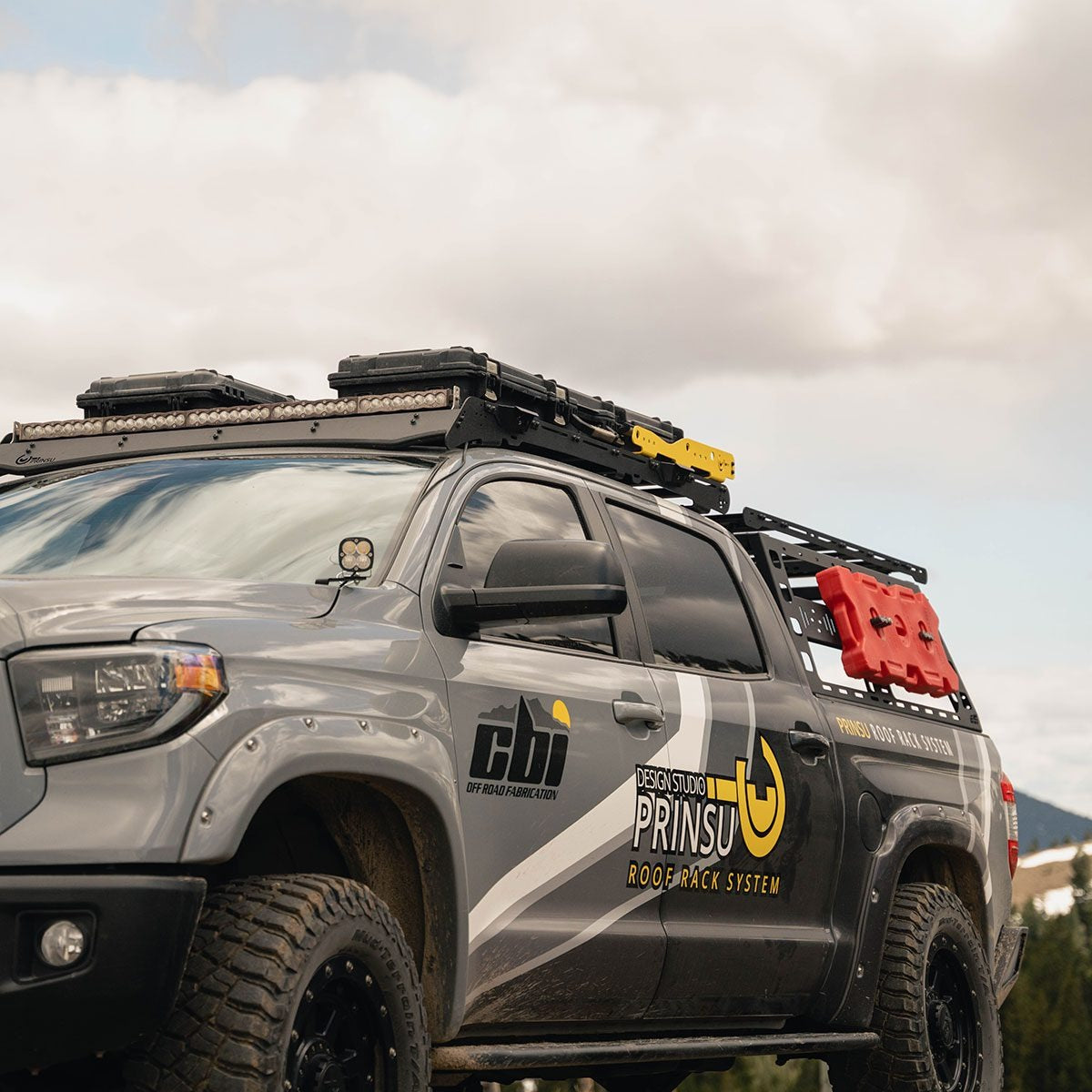 PRINSU Tundra CrewMax Cab 2nd Gen 2007-2021 Roof Rack