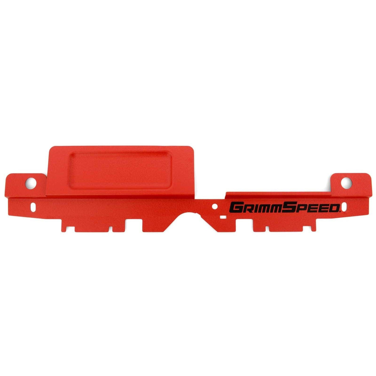 GrimmSpeed Radiator Shroud w/ Tool Tray Red - 2005-2009 Subaru Legacy / 2005-2007 Outback