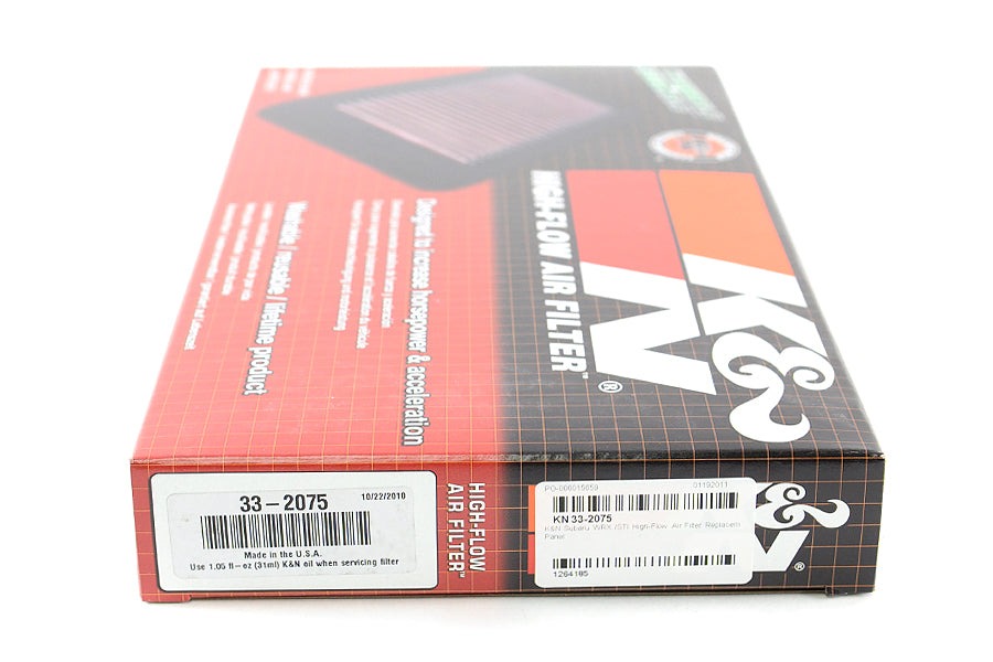 K&N Drop In Air Filter - 2004-2007 Subaru STi