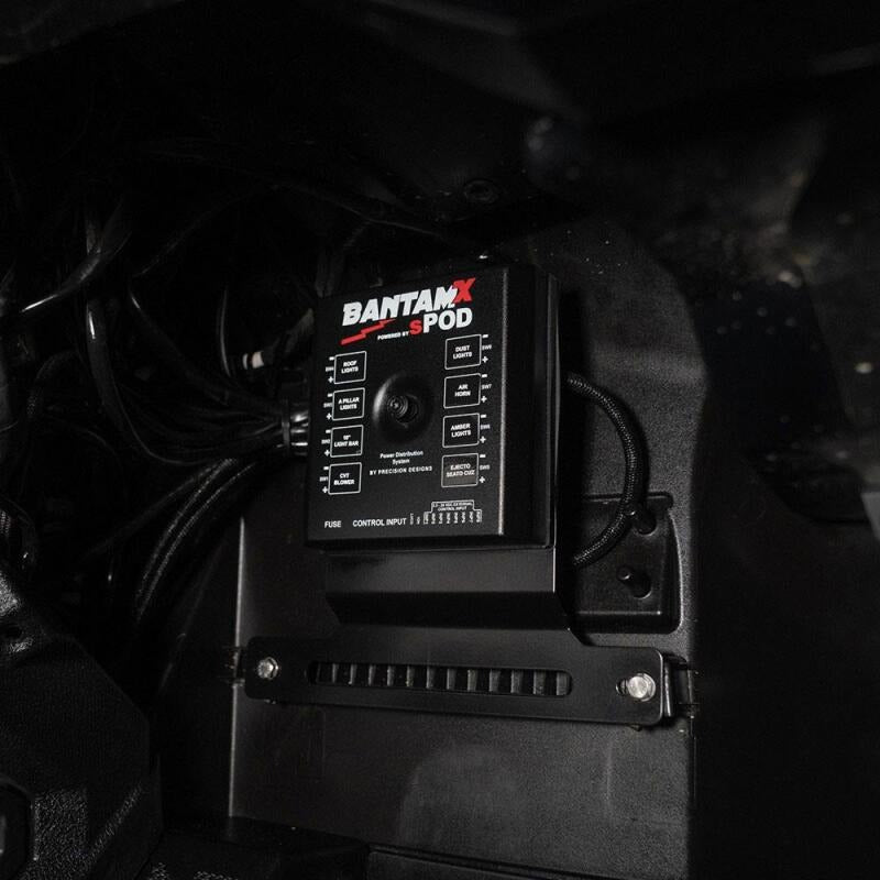 sPOD 2022+ Polaris RZR Pro R BantamX Switch Panel Kit - Amber