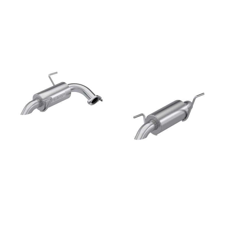 MBRP T304 Stainless 2.5in Dual Axle-Back Exhaust System - 2020-2023 Subaru Outback XT / Wilderness 2.4L Turbo