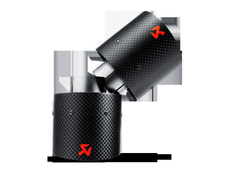 Akrapovic Tail Pipe Set Carbon for 2007-2014 MINI Cooper S (R56) / Cooper S Cabrio (R57) - TP-MINR56/57-CA