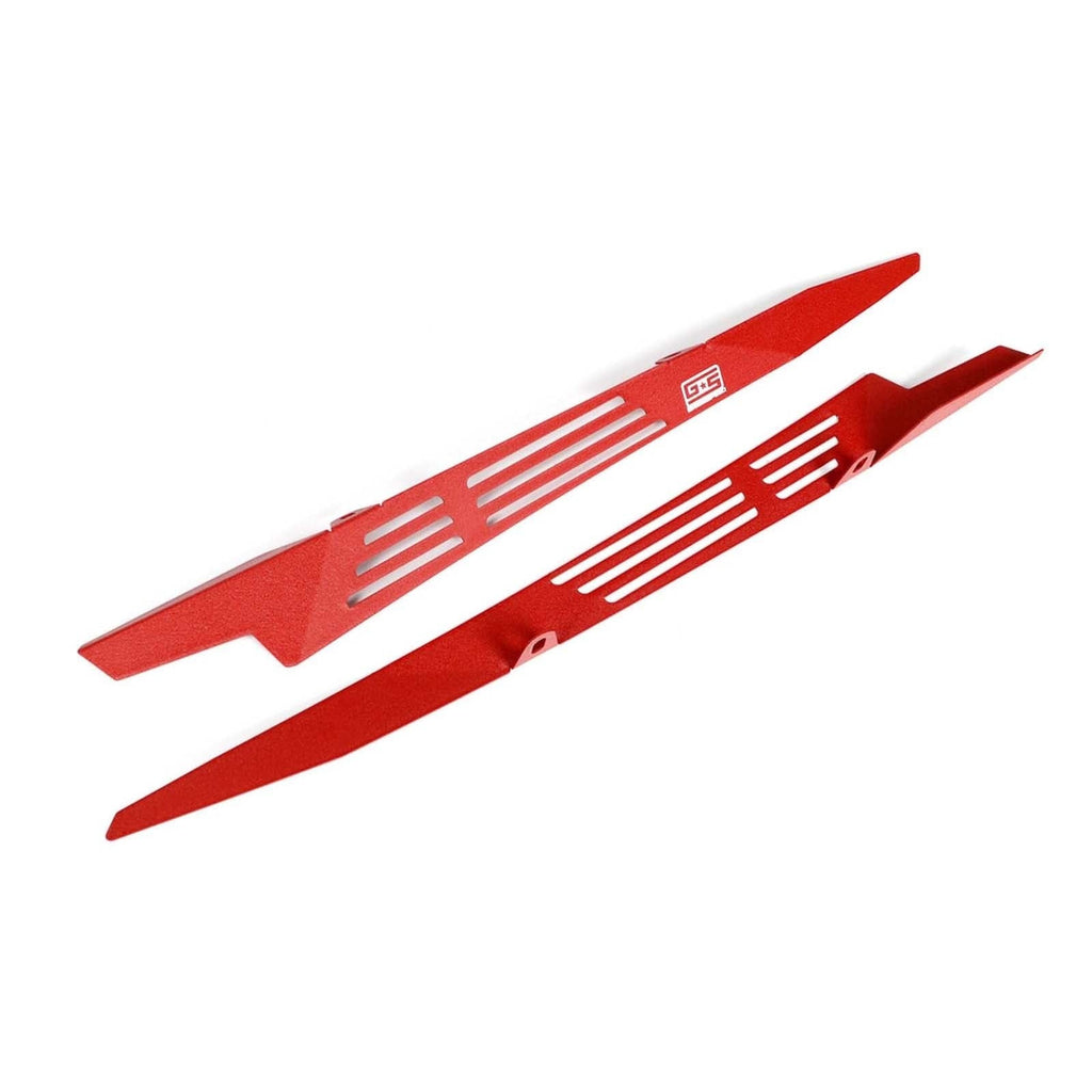 GrimmSpeed Fender Shrouds (Red) - 2008-2014 Subaru WRX / STI