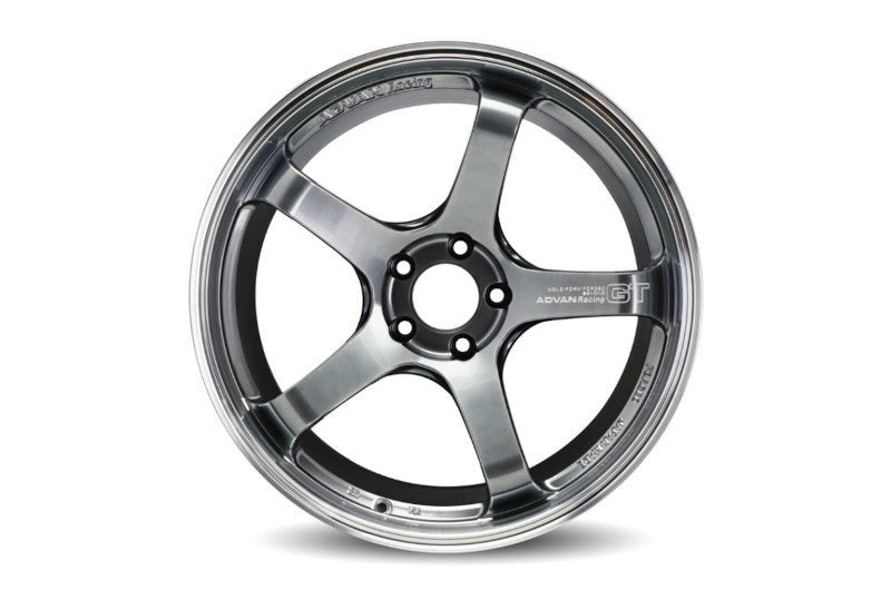 Advan GT Beyond Racing Hyper Black 18x9.5 +38 5x114.3 (Single Wheel) - 2015-2024 Subaru WRX / 2015-2021 STI / 2019-2024 Forester