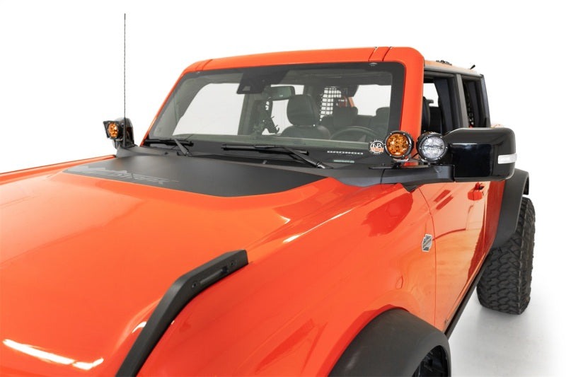 Addictive Desert Designs21-23 Ford Bronco/Raptor Dual Ditch Light Brackets
