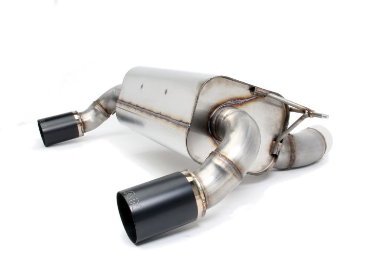 Dinan 17-20 BMW 440i (F33/F36) Free Flow Axleback Exhaust System - Black Tips