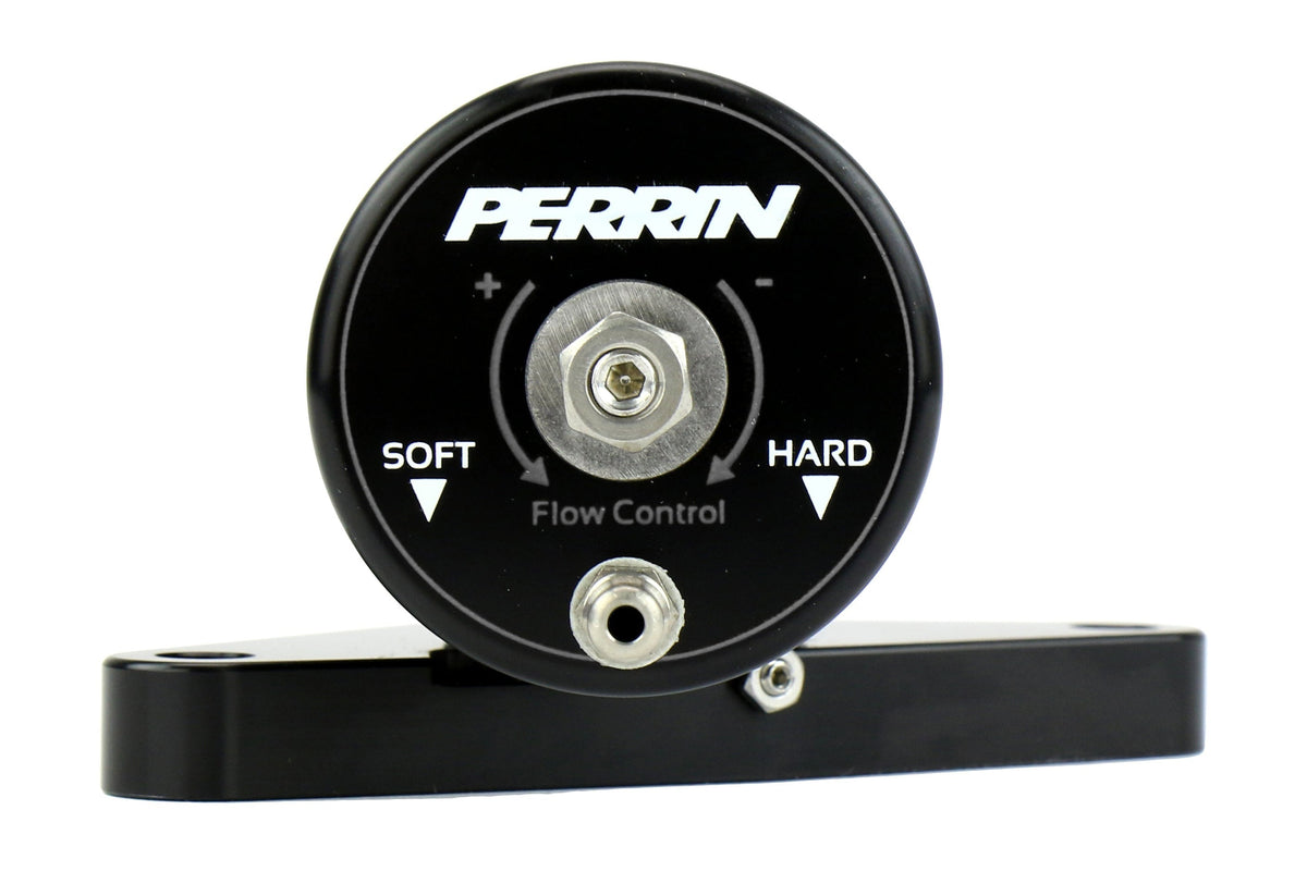 PERRIN Recirculating Blow Off Valve Black - 2002-2007 Subaru WRX / 2004-2021 STI
