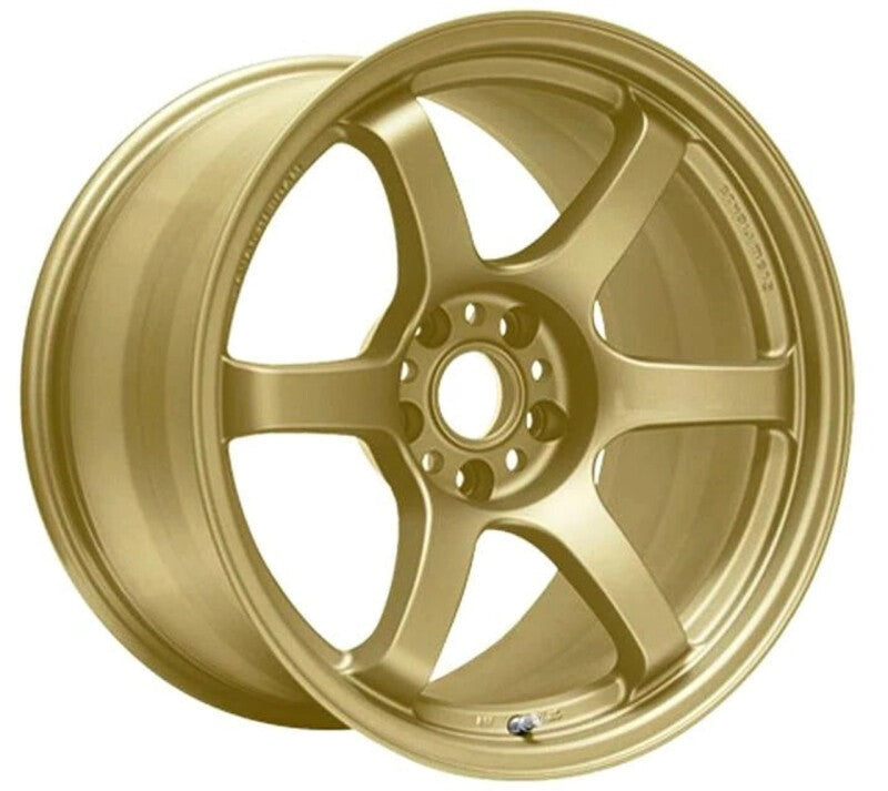 Gram Lights 57DR 19x8.5 +45 5x114.3 E8 - Gold (Single Wheel)