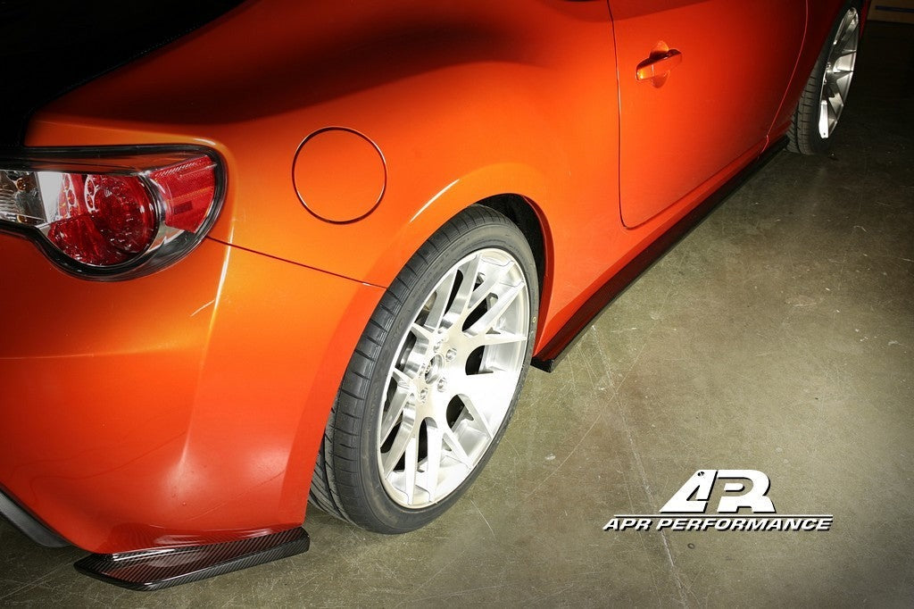 13-21 FRS / BRZ / Toyota 86 APR Performance Carbon Fiber Rear Bumper Skirts