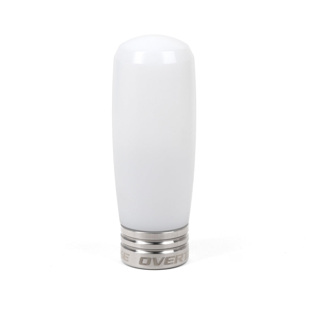 Overtake ModKnob Weighted Delrin Shift Knob (Tall White) - MT Subaru Models