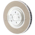 SHW Smooth Monobloc Left Front Brake Rotor for 2017-2018 Porsche Macan GTS - PFL39523